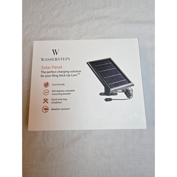 Other - Wasserstein Solar Panel for Ring Stick-Up Cam Brand New In Box